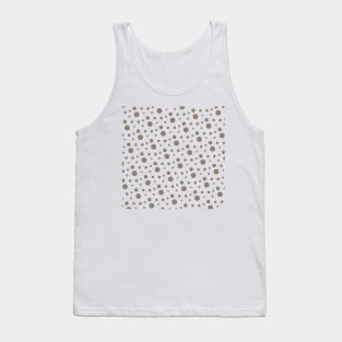 Spiky Dots Pattern Tank Top